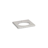 Kohler® 28247-ESR Silestone® Vanity Top With Cutout, 1-3/16 in OAH x 25-1/8 in OAW x 22-7/16 in OAD, Quartz Top, Eternal Serena Top