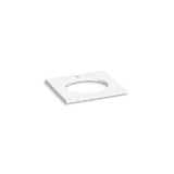Kohler® 28247-MMW Silestone® Vanity Top With Cutout, 1-3/16 in OAH x 25-1/8 in OAW x 22-7/16 in OAD, Quartz Top, Miami White Top