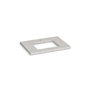 Kohler® 28248-ESR Silestone® Vanity Top With Cutout, 1-3/16 in OAH x 31-1/8 in OAW x 22-7/16 in OAD, Quartz Top, Eternal Serena Top