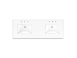 Kohler® 40641-BD1-0 Kresla™ Vanity Cabinet with Sink and Top, 39-11/16 in OAH x 60 in OAW x 22-7/16 in OAD