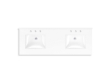 Kohler® 40641-BD1-0 Kresla™ Vanity Cabinet with Sink and Top, 39-11/16 in OAH x 60 in OAW x 22-7/16 in OAD