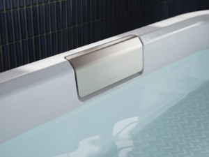 Kohler® 29328-P5-0 Volute™ Bathtub, Soaker, 63 in L x 28-5/16 in W, Center Drain, White