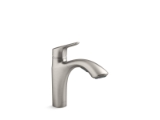 Kohler® 30468-VS Rival® Pull Out Kitchen Sink, 1.5 gpm Flow Rate, Rotating Spout, Vibrant® Stainless, 1 Handle