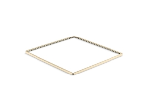 Kohler® 31111-AF Real Rain® Panel Trim, Vibrant® French Gold