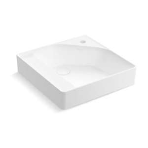 Kohler® 31551-0 Spacity® 18 in Vitreous China Vanity Top With Integrated Rectangular Sink, White