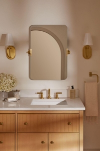 Kohler® 32255-SC01-BLL Sconce, (1) B11 Lamp, 120 VAC, Matte Black Housing