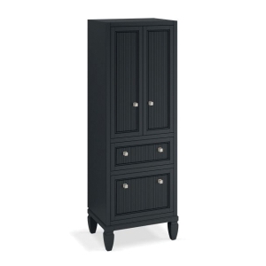 Kohler® 33540-ASB-1WX Hearthaven® 24" X 70" Linen Tower, Slate Grey