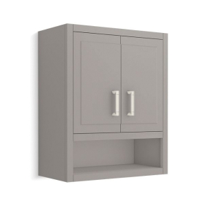 Kohler® 33557-ASB-1WT Seer® 24" X 28" Wall Cabinet, Mohair Grey