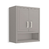 Kohler® 33557-ASB-1WT Seer® 24" X 28" Wall Cabinet, Mohair Grey