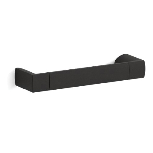 Kohler® 33558-BL Seer™ Cabinet Pull, 4-1/2 in Drawer Pull, Zinc, Matte Black