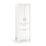 Kohler® 33582-ASB-0 Winnow® 24" X 70" Linen Tower, White