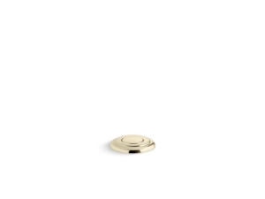 Kohler® 35725-AF K-35725 Garbage Disposal Air Switch Button, Brass/Plastic