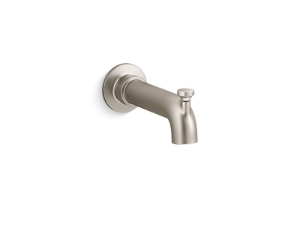 Kohler® 35923-BN Castia™ by Studio McGee Wall-Mount Bath Spout With Diverter, Vibrant Brushed Nickel