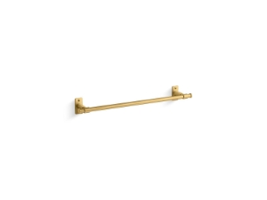 Kohler® 35925-2MB Castia™ by Studio McGee Towel Bar, 20-1/2 in L Bar, Zinc/Stainless Steel, Vibrant® Brushed Moderne Brass