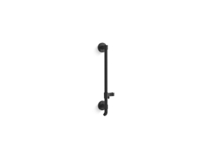 Kohler® 45904-BL HydroRail®-H Bath Shower Column, Wall Mount Installation, Matte Black