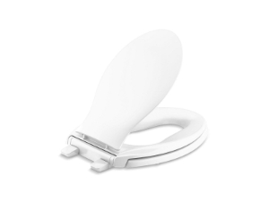 Kohler® 4732-RL-0 Transitions® Readylatch® Quiet-Close™ Elongated Toilet Seat, White