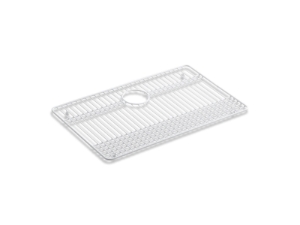 Kohler® 6002-ST 6002 Gilford™ Sink Rack, 26-1/2 in L x 16-1/2 in W, Rectangular Shape, Stainless Steel