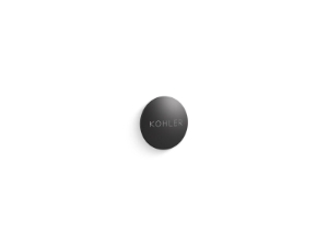 Kohler® 6324-BL Iron Plains® Overflow Cap, Metal, Matte Black