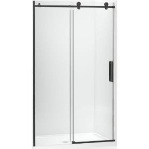 Kohler® 701695-L-BL Composed® Door, Frameless Frame, Crystal Clear Tempered Glass, Matte Black, 3/8 in THK Glass, 74-7/8 in H Opening, 44-1/8 to 47-7/8 in W Opening