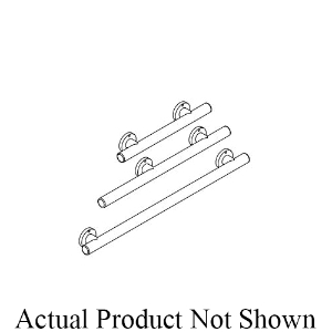 Sterling® 71147103-NA Grab Bar Kit, Accord®, 1-1/2 in Dia x 3 in L, Stainless Steel