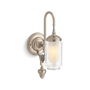 Kohler® 72581-BVL Adjustable Light Sconce, (1) CFL Lamp, 120 VAC, Vibrant® Brushed Bronze Housing