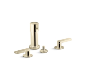 Kohler® 73077-4-AF Composed® Bidet Faucet, Vibrant® French Gold