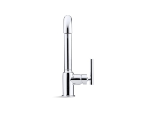Kohler® 7505-AF Purist® Pull-Out Kitchen Sink Faucet With Three-Function Sprayhead, Vibrant French Gold