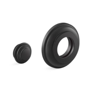 Kohler® 76334-BL Shower Arm Trim Kit, Traditional, Matte Black