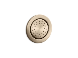 Kohler® 77119-BV WaterTile® Single-Function Body Spray, 1.6 gpm Flow Rate, 4 in Dia Inside x 4-7/8 in Dia Outside, Vibrant® Brushed Bronze