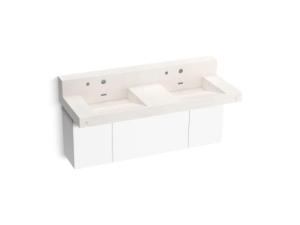 Kohler® 81025-BPW-KCR Constellation™ Utility Sink, 60 in W, Arrow Root
