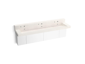 Kohler® 81028-BPW-KCR Constellation™ Utility Sink, 90 in W, Arrow Root
