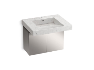 Kohler® 81029-BSS-KEP Constellation™ Utility Sink, 30 in W, Pearl Jasmine