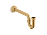 Kohler® 9018-2MB Adjustable P-Trap, 1-1/4 Inlet x 1-1/4 in Outlet, Slip Joint Connection, Vibrant® Brushed Moderne Brass