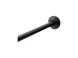 Kohler® 9349-BL Expanse® Shower Rod, Stainless Steel, Matte Black