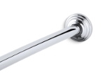 Kohler® 9349-BL Expanse® Shower Rod, Stainless Steel, Matte Black