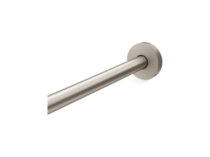 Kohler® 9349-BN Expanse® Traditional Shower Rod, Stainless Steel, Vibrant Brushed Nickel