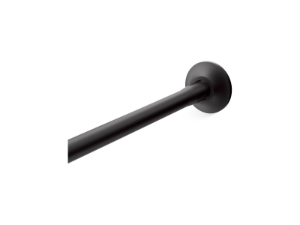 Kohler® 9350-BL Expanse® Curved Shower Rod, Matte Black