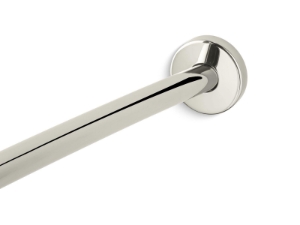 Kohler® 9351-SN Expanse® Curved Shower Rod, Vibrant Polished Nickel