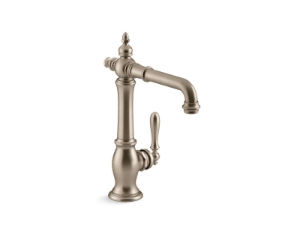 Kohler® 99267-BV Classic Faucet, Artifacts®, Vibrant® Brushed Bronze, 1 Handle, 1.5 gpm Flow Rate