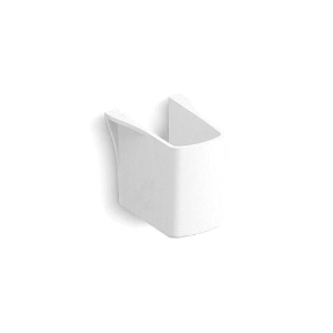 Kohler® 18566-0 K-18566 ModernLife™ Sink Shroud, Bathroom Sink, Wall Mount Installation, Vitreous China
