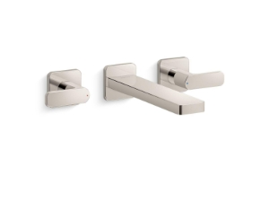 Kohler® T23491-4-SN Parallel® Faucet Trim, 10 gpm Flow Rate, Vibrant® Polished Nickel