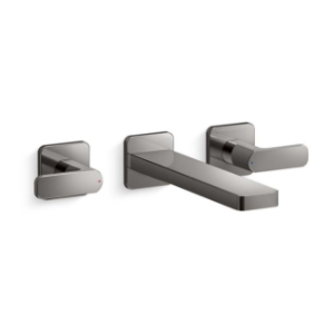 Kohler® T23491-4-TT Parallel® Wall-Mount Bath Faucet Trim, Vibrant Titanium