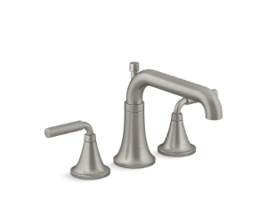 Kohler® T26440-4-BN Tone™ Deck-Mount Bath Faucet Trim With Diverter, Vibrant Brushed Nickel