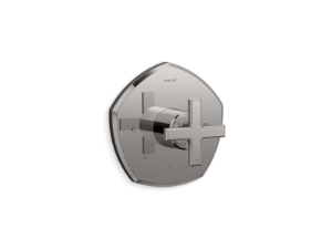 Kohler® T27040-3-TT Occasion® Mastershower® Temperature Control Valve Trim With Cross Handle, Vibrant Titanium