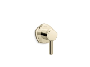 Kohler® T27042-4-AF Transfer Valve Trim, Vibrant® French Gold