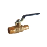 LEGEND 101-464NL T-1960NL Cold Expansion Ball Valve, 3/4 in Nominal, MNPT x PEX End Style, DZR Forged Brass Body, Full Port