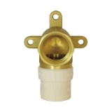 LEGEND 302-238 3-Hole 90 deg Drop-Ear Elbow, 1/2 in Nominal, CPVC x FNPT End Style, 304 Stainless Steel