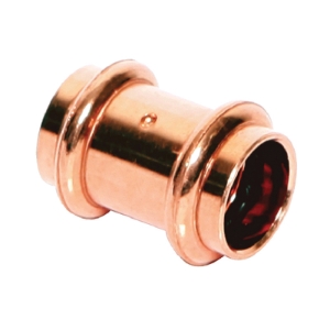 LEGEND 450-504P Coupling With Stop, 3/4 in Nominal, Press End Style, Copper