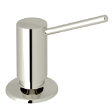 Rohl® LS450LPN Lux™ Transitional Soap Dispenser, Deck Mounting, Brass, Polished Nickel