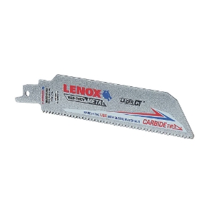 Lenox® Lazer CT™ LXAR6110CT-1 Straight Reciprocating Saw Blade, 6 in L x 1 in W, 10 TPI, Steel Body